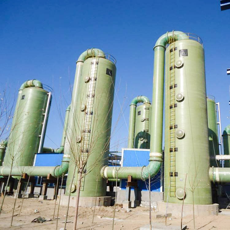 玻璃鋼一體化脫硫塔 玻璃鋼一體化脫硫塔